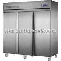 Luxury stainless steel kitchen cabinet,commercial freezer cabinet