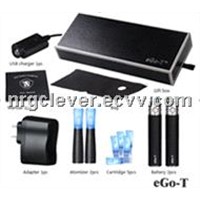 New arrival 2 pcs Electronic Cigarette Ego T with Charger liquid bottle and Pencap for free shipping