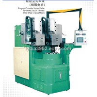 Program Controlled Vertical Lathe For Steel Wheels