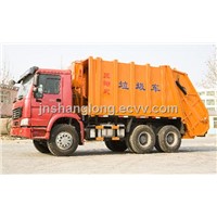 SINOTRUCK Compression Garbage Truck 6x4 12 tons