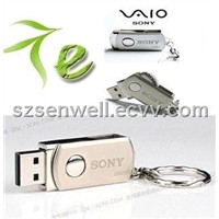 Twister Metal USB Pen Memory Stick-m23