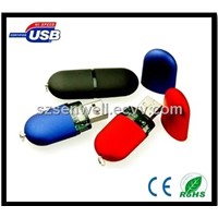 Lipstick Plastic USB Flash Memory Stick-P007