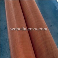 red copper woven wire mesh/red copper wire mesh(5-550mesh) Anping Factory