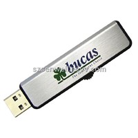 Slider Aluminum Shell USB Flash Drive-m19