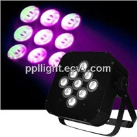 7pcs*10W LED Par Light Indoor with rechargeable battery & dmx wireless