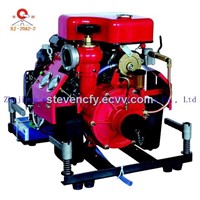 twin stage centrifugal high pressure fire fighting pump