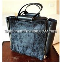 Wave of New Autumn and Winter Rabbit Fur Bags Variable Picture-Package Portable Shoulder Handbags