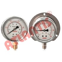 Stainless steel case pressure gauge