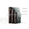 Custom High Quality Imitation Leather Cover/ Spiral Bound /Loose Leaf Notebook/Business notebook