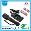 LED Rechargeable Tactical Aluminum Zoom Cree Lamp