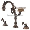 oil rubbed bronze WATERFALL BATHTUB FAUCET 3 pcs widespread tub faucet