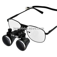 Dental Equipment Magnifier loupe Optical Glasses 3.5X & 2.5X