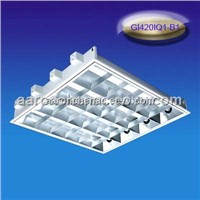Embeded grill lamp tray 4*18/20W for T8/T10 tubes
