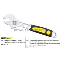 Nickel--Iron Alloy Hexagonal Single Adjustable Wrench