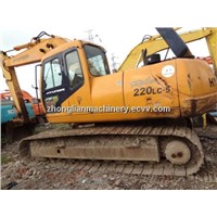 Used Hyundai R220LC-V Crawler Excavator 22 Ton