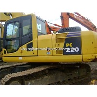 Used Komatsu PC220-8 Crawler Excavator 22Ton
