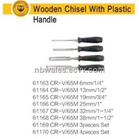 Wood Chisel With Plastic Handle