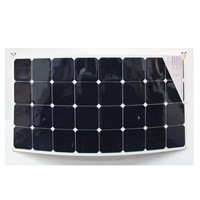 100w semi flexible bendable solar module