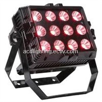 12*5in1 15W RGBWA led wall washer light, led outdoor wash light, led stage washer light