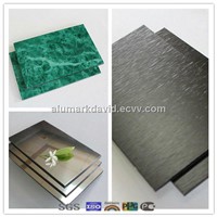 1500mm in width wall panel exterior mirror sheet with 7003 aluminum