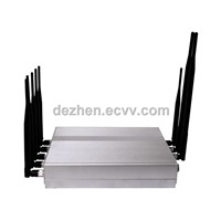 DZ101B-8 20w High Power 8 Bands Cellular Signal Jammer Shield,Block GSM 3g+ GPS + WiFi + Wimax+4g