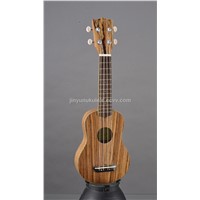 21 Inch Thin Body Zebra Wood Ukulele