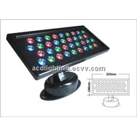 36*1/3 LED Outdoor Wall Washer Light, Waterproof LED Flash Light, LED Stage Washer