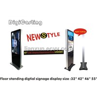 42&amp;quot; floor standing digital poster promotion
