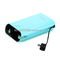 4400mAh USB port power bank for smartphone