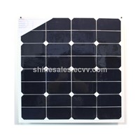 50w sunpower high efficiency sunpower bendable solar panel