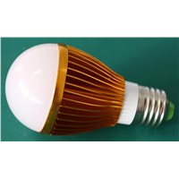 5W gold  LED bulb light