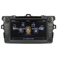 A8 8 inch HD touchscreen Car DVD Headunit with BT iPod PIP RDS GPS 3G F 2007-2012 Toyota Corolla