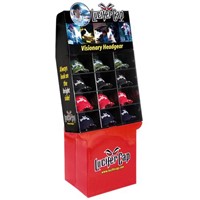 B-010 Pocket Colorful Cardboard Display Stands for cap