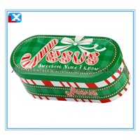 Christmas Cookie Metal Tins