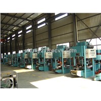 Colored tile making machine