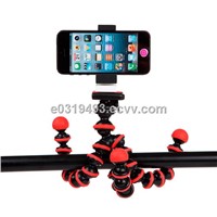 Combo: Octopus Tripod Stand Holder for Smartphones with Bluetooth Self-timer(medium size)