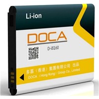 DOCA Hot Sell 1500mah Mobile phone battery for Samsung GALAXY ACE2 i8160 ace II