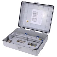outdoor/indoor 48 core FTTH Fiber optic plastic Distribution box waterproof IP55 PC/ABS