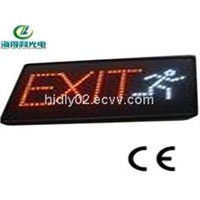 HIDLY manfacturer EXIT acrylic shining led signs for people