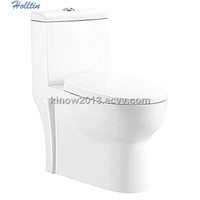 HT128 two flush one piece toilet siphonic sanitaryware products