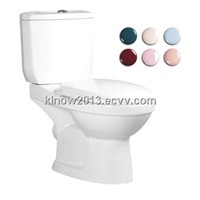 HT215 Washdown Two Piece WC Closet Color For Choose Toilet