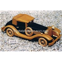 Handmade wood car about 9&amp;quot; long