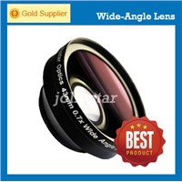 High quality 43mm 0.7x wide angle lens for camcorder