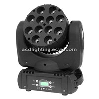 LED Beam Moving Head  Light, 12*4in1 10w LED Stage Moving Head beam