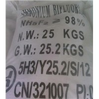 Manufacture supply best quality ammonium bifluoride 98%