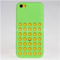 Official Colorful Soft Silicone cases for IPhone 5C