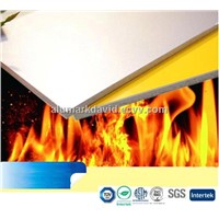 PVDF/PE coating fireproof aluminium composite panel with 4mm 3mm 5mm thick