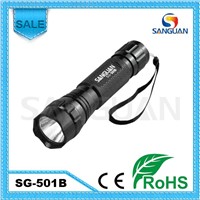 Portable Led Flashlight Q5 240 Lumen Rechargeable Cree Hand Torch