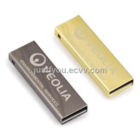 Portable Metal USB Pen Drive Flash Memory Disk Custom Logo 1G/2G/4G