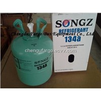 Refrigerant for bus air conditioning R134a